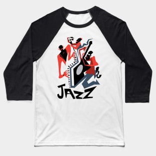 Jazz Quartet Baseball T-Shirt